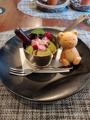 Dessert at Saido in Tokyo