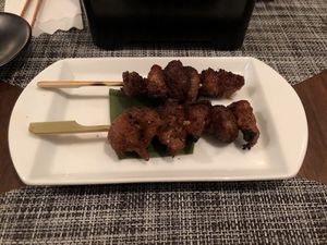 Vegan yakitori at Saido in Tokyo