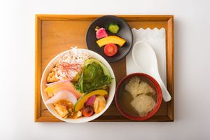 Sichuan Tofu Bowl at Saido in Tokyo