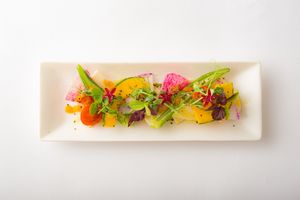 Vegetable Caprese at Saido in Tokyo