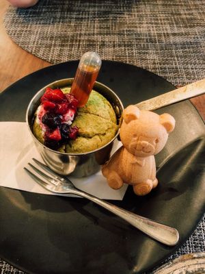 Pan-cake (GF) at Saido in Tokyo