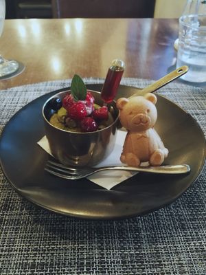 Pancake dessert at Saido in Tokyo