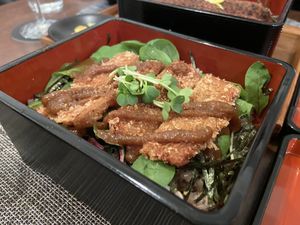 Katsu-don at Saido in Tokyo