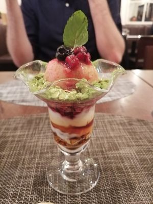 Sundae at Saido in Tokyo