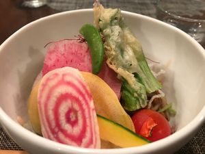 Mabo vegetables  at Saido in Tokyo