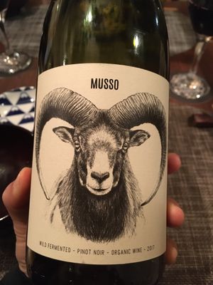 Pinot noir at Saido in Tokyo