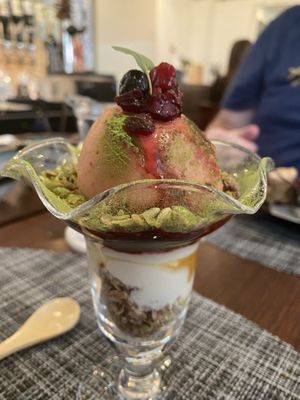 “Strawberry Sundae”  at Saido in Tokyo