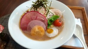 Miso ramen at Saido in Tokyo
