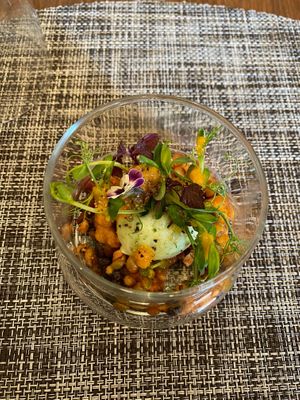 Started with 5 different beans at Saido in Tokyo