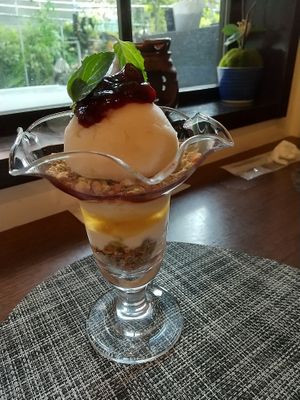 Parfait at Saido in Tokyo