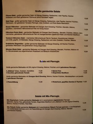 Menu 2 at Malinas in Dusseldorf