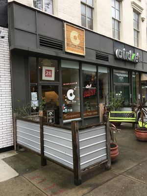 Store front  at Cider Belly in Albany