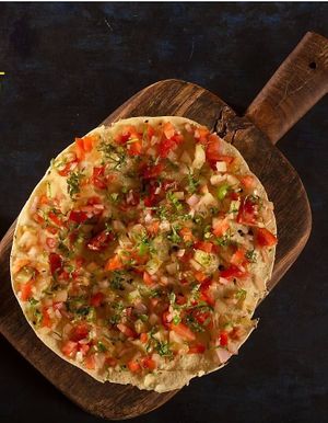 Papad  at Royal India in Ghent