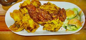 Vegan Pakora & Vegan Bhaji at Royal India in Ghent