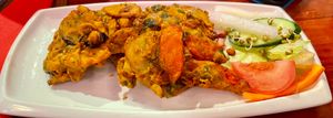Vegan Pakora at Royal India in Ghent