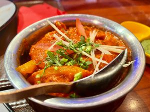 Tofu Zalfrezi at Royal India in Ghent