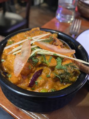 VEGAN ZALFREZI 🌱   at Royal India in Ghent