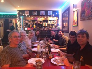 Happy guests   at Royal India in Ghent