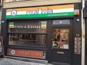 front of Royal India at Royal India in Ghent