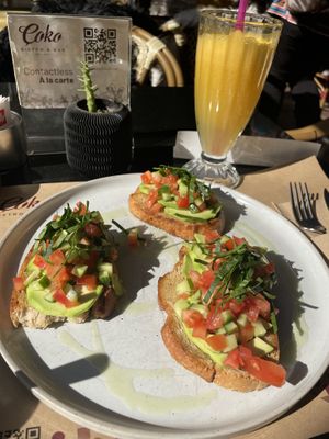 Vegan toast   at Çoko in Tirana