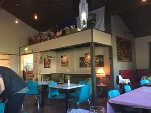 Tables at Tehusid in Egilsstadir