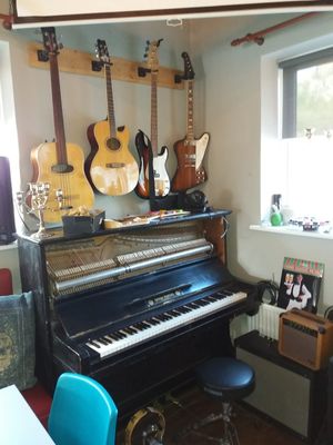 Nice decoration at Tehusid in Egilsstadir