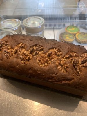 Banana Bread vegan at Peanut's Café in Sainte-maxime