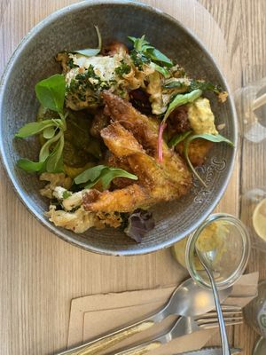 Tempurah de légumes grillés   at Peanut's Café in Sainte-maxime