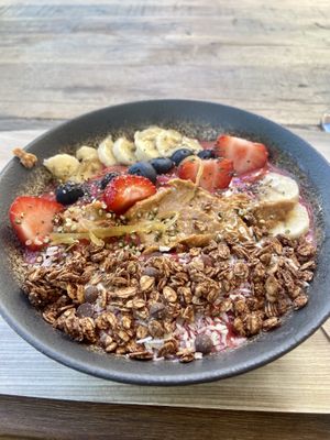 Smoothie bowl   at Peanut's Café in Sainte-maxime