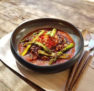 Vegan Lunch Special at Peanut's Café in Sainte-maxime