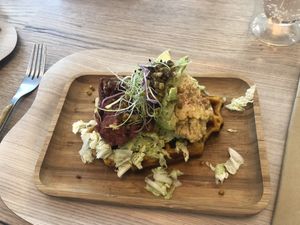 Tartine  at Peanut's Café in Sainte-maxime