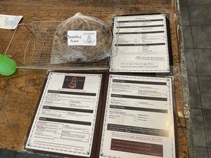 Menu at Sita's Kitchen  in Trinidad