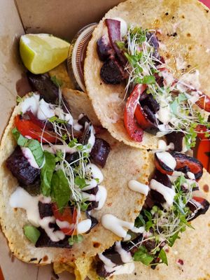 Fajitas at Sita's Kitchen  in Trinidad