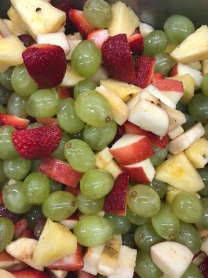 Fruit Salad at Sita's Kitchen  in Trinidad