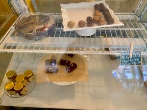 Dessert case 2 at Sita's Kitchen  in Trinidad