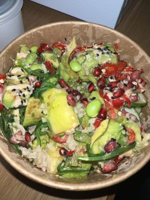 Another of our bowls   at Shaka Poké in Blackrock