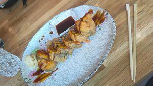 Vegan Crispy Rolls at RiceCorn in Regensburg