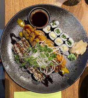 Sushi-Platte  at RiceCorn in Regensburg