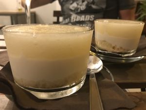  Vegan cheesecake  at Birdi in Cagliari