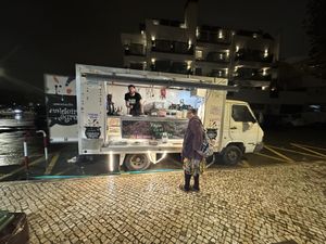 Love this guy   at Associação Caldeira Negra - Food Truck in Lagos