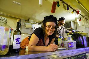 smiles at Associação Caldeira Negra - Food Truck in Lagos