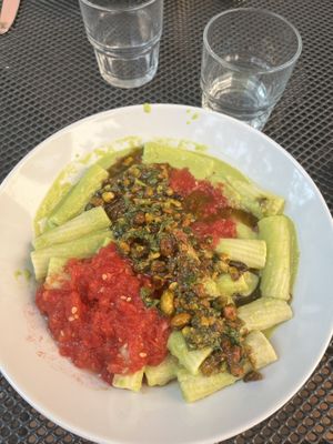 Vegan pasta   at Konvikt in Olomouc