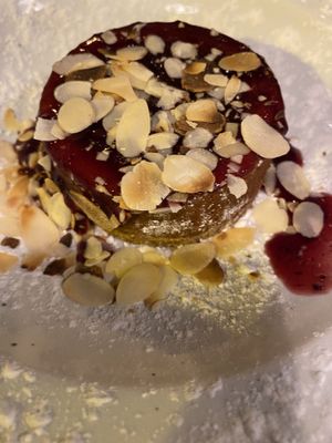 Vegan Cheese cake   at El Miracle in Valencia