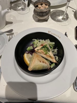 Vegetable Samosas   at Ashiana in Paris