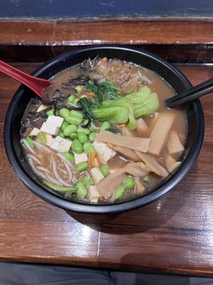 Vegan ramen  at Toribashi in Monterey