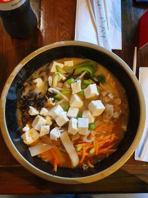 Spicy Ramen at Toribashi in Monterey