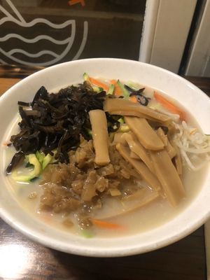 Vegan ramen! at Toribashi in Monterey
