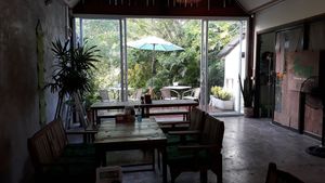 Inside at Pure Vegan Heaven in Koh Samui