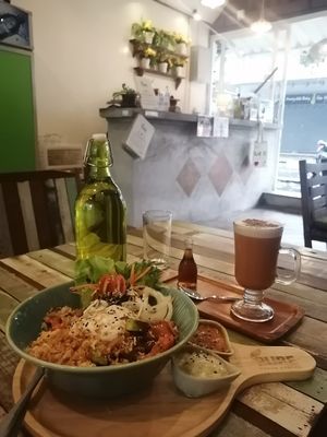 Mexican bowl at Pure Vegan Heaven in Koh Samui