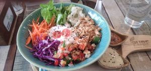 Mexican bowl. at Pure Vegan Heaven in Koh Samui